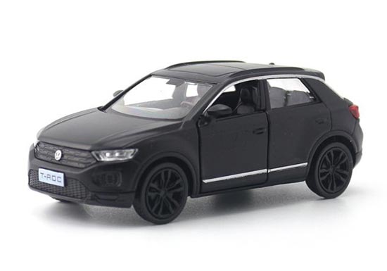 1/36 Volkswagen T-Roc Diecast Car Toy in Black
