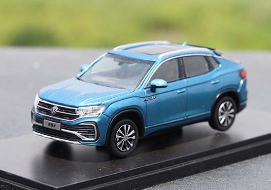 1/43 2020 Volkswagen Tayron X Diecast In Blue