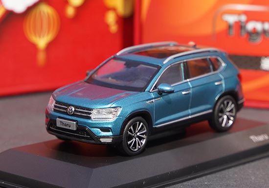 1/43 2019 Volkswagen Tharu Diecast Model in Blue