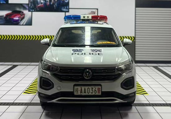 Police Volkswagen Tayron Diecast Model