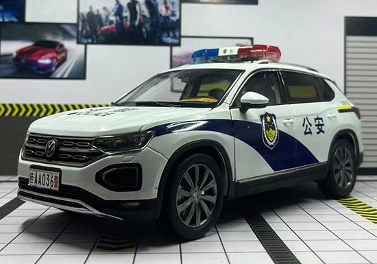 Police Volkswagen Tayron Diecast Model