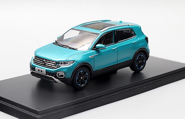 2020 Volkswagen Tacqua Diecast Model in Blue