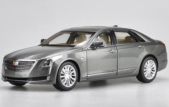 2016 Cadillac CT6 Diecast Model in Gray